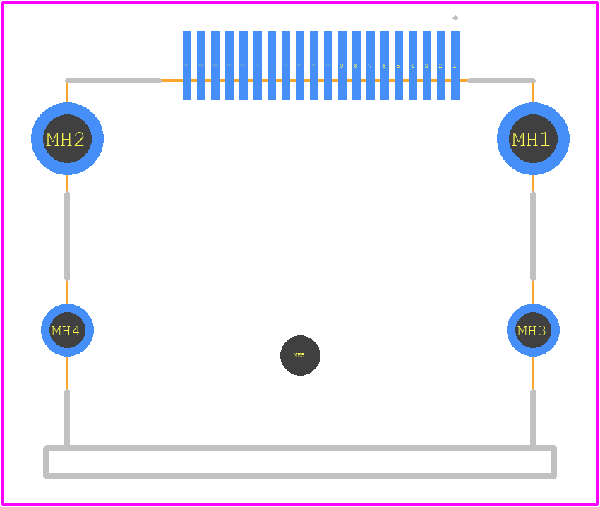 G46A20121012W2EU - Amphenol PCB footprint - Other - Other - G46A20121012W2EU-1