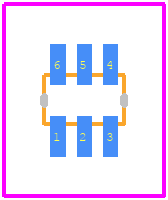 QCS-981+ - Mini-Circuits PCB footprint - Other - Other - QCS-981+-2