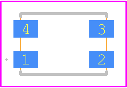 FP0800046 - Diodes Incorporated PCB footprint - Other - Other - FP0800046-4