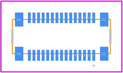 AXT530124A - Panasonic PCB footprint - Other - Other - AXT530124