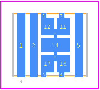STK22N6F3 - STMicroelectronics PCB footprint - Other - Other - STK22N6F3-3
