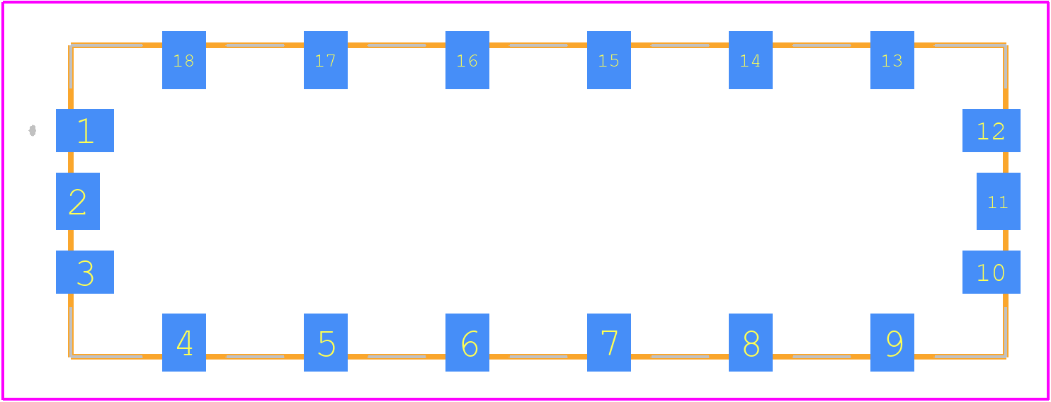 BPF-BD1400+ - Mini-Circuits PCB footprint - Other - Other - BPF-BD1400+-1