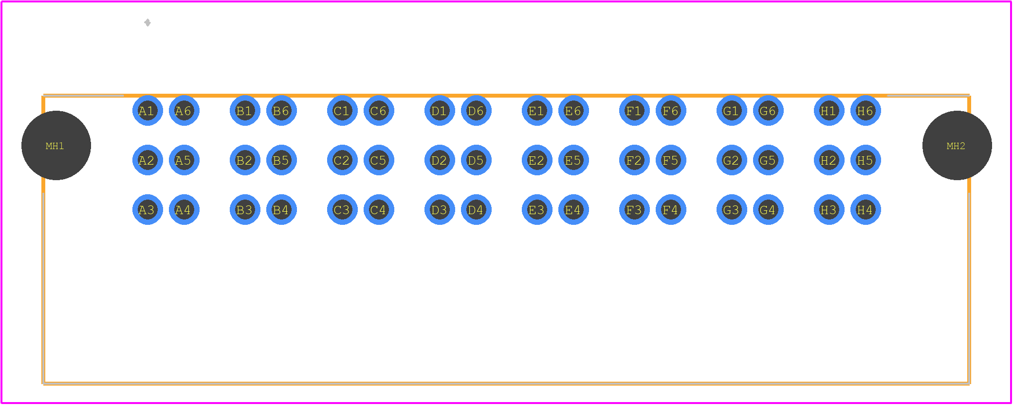 MPT-08-01-03-L-RA-SD - SAMTEC PCB footprint - Other - Other - MPT-08-01-03-L-RA-SD-1