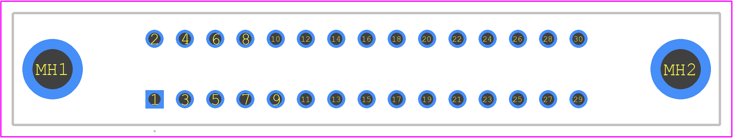 ACC15DRSH-S328 - Sullins PCB footprint - Other - Other - ACC15DRSH-S328-3