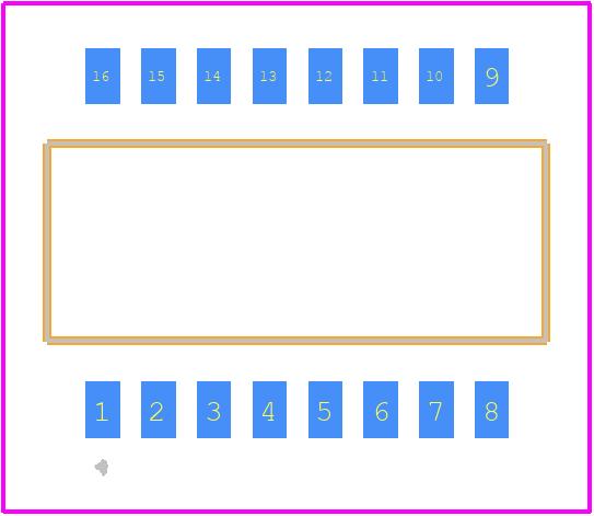 DHNF-08-V - Diptronics PCB footprint - Other - Other - DHNF-08-V-1