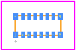 EXB-2HV221JV - Panasonic PCB footprint - Other - Other - EXB-2HV221JV-1
