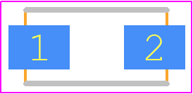 ATV06A300JB-HF - Comchip Technology PCB footprint - Diodes Moulded Non Polarised - Diodes Moulded Non Polarised - ATV06A300JB-HF