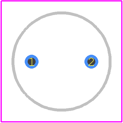 3001225 - First Sensor PCB footprint - Other - Other - 3001225-1