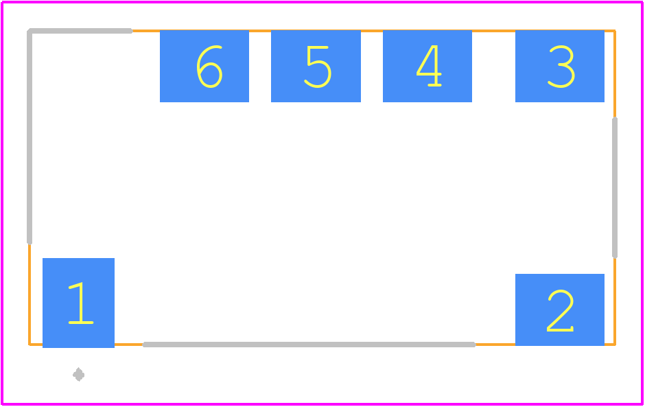 SRBA-06E2ALG - BelFuse PCB footprint - Other - Other - SRBA-06E2ALG-2