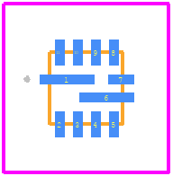 MP2384CGG-P - Monolithic Power Systems (MPS) PCB footprint - Other - Other - QFN-11 (2mmx2mm)_2