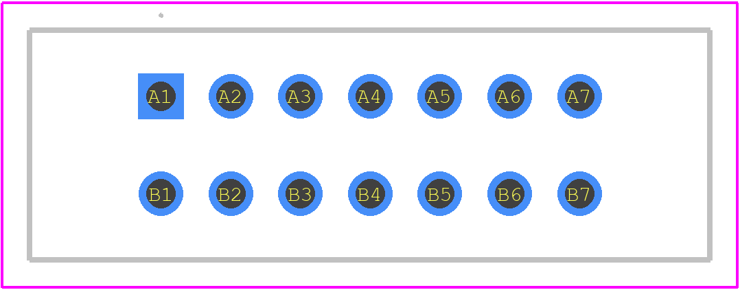 ECC07DRTN - Sullins PCB footprint - Other - Other - ECC07DRTN-3