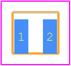 LPA67K-E1G2-25-0-2-R - ams OSRAM PCB footprint - Other - Other - LPA67K-E1G2-25-0-2-R-2