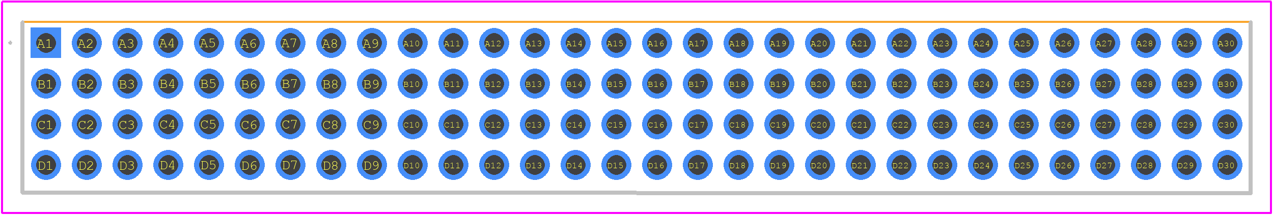 1375799-4 - TE Connectivity PCB footprint - Other - Other - 1375799-4-2