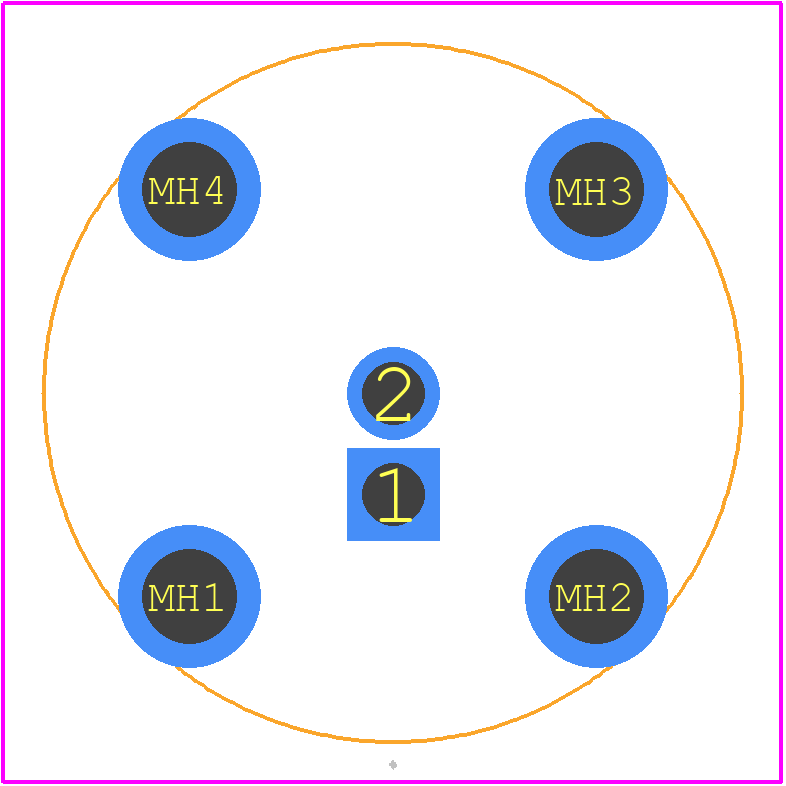 CBBJ79 - Cinch Connectivity Solutions PCB footprint - Other - Other - CBBJ79-3
