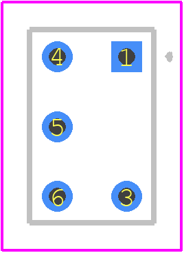 GB15JPC - NKK Switches PCB footprint - Other - Other - GB15JPC-3