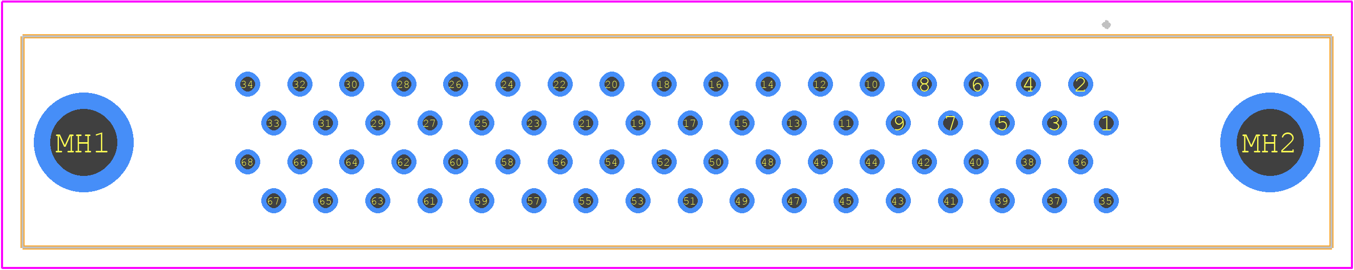 786555-7 - TE Connectivity PCB footprint - Other - Other - 786555-7-1