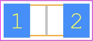0680L9100-05 - BelFuse PCB footprint - Fuses Chip - Fuses Chip - 0680L
