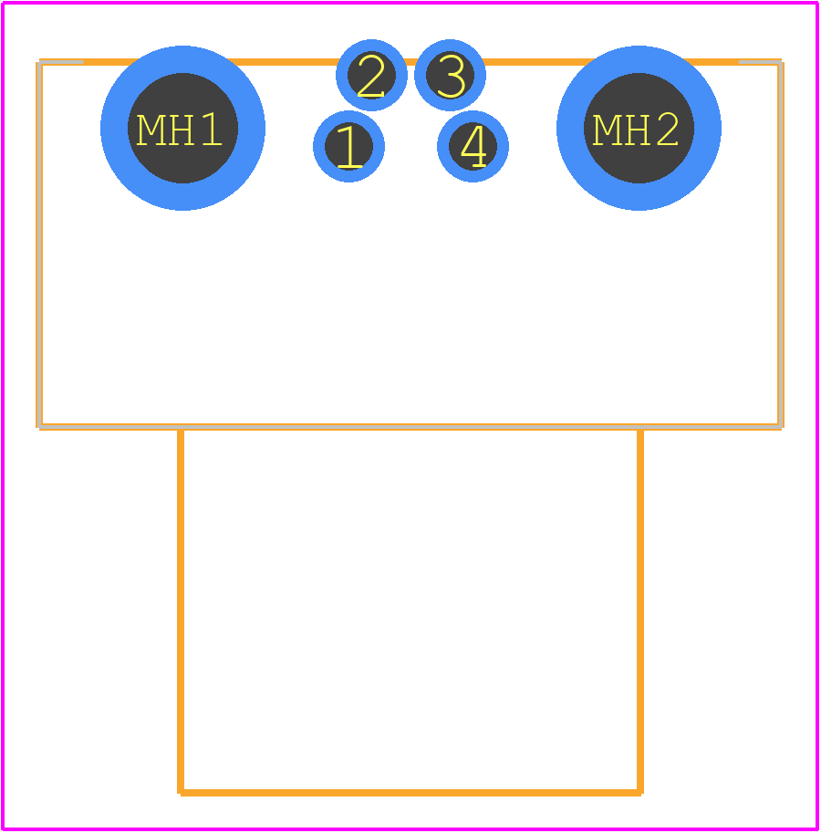 3-2172091-2 - TE Connectivity PCB footprint - Other - Other - 3-2172091-2-2