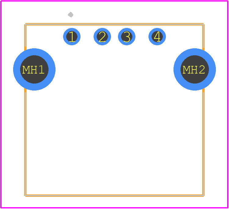USB-A-S-S-W-TH - SAMTEC PCB footprint - Other - Other - USB-A-S-S-W-TH-2