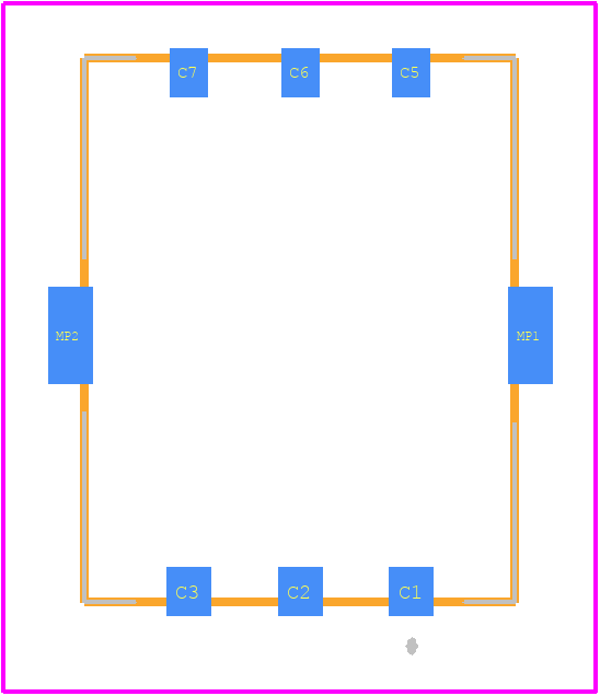 MUP-C782-2 - MUP PCB footprint - Other - Other - MUP-C782-2-1