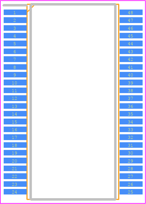 KSZ8721B - Microchip PCB footprint - Small Outline Packages - Small Outline Packages - KSZ8721B