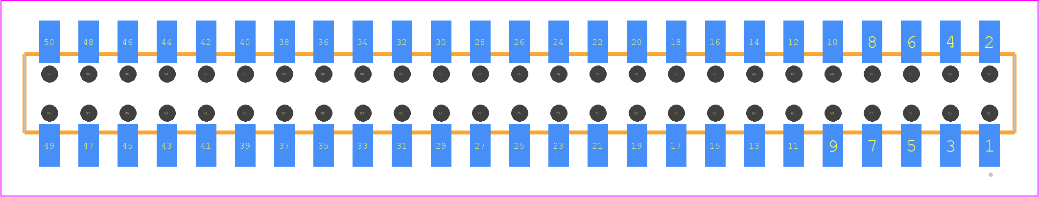 MMS-125-02-LM-DV-K-TR - SAMTEC PCB footprint - Other - Other - MMS-125-02-XXX-DV-K-TR