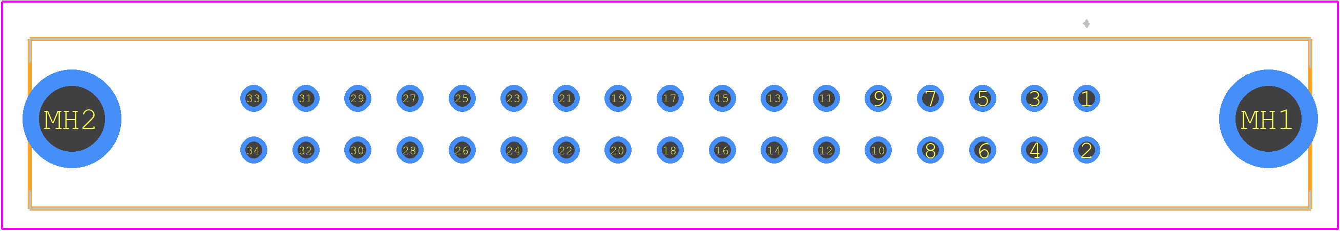 PS-34PE-D4T2-SM1E - JAE PCB footprint - Other - Other - PS-34PE-D4T2-SM1E-2