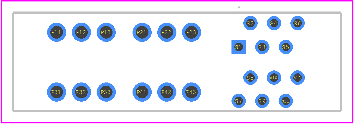 2214913-7 - TE Connectivity PCB footprint - Other - Other - 2214913-7-2