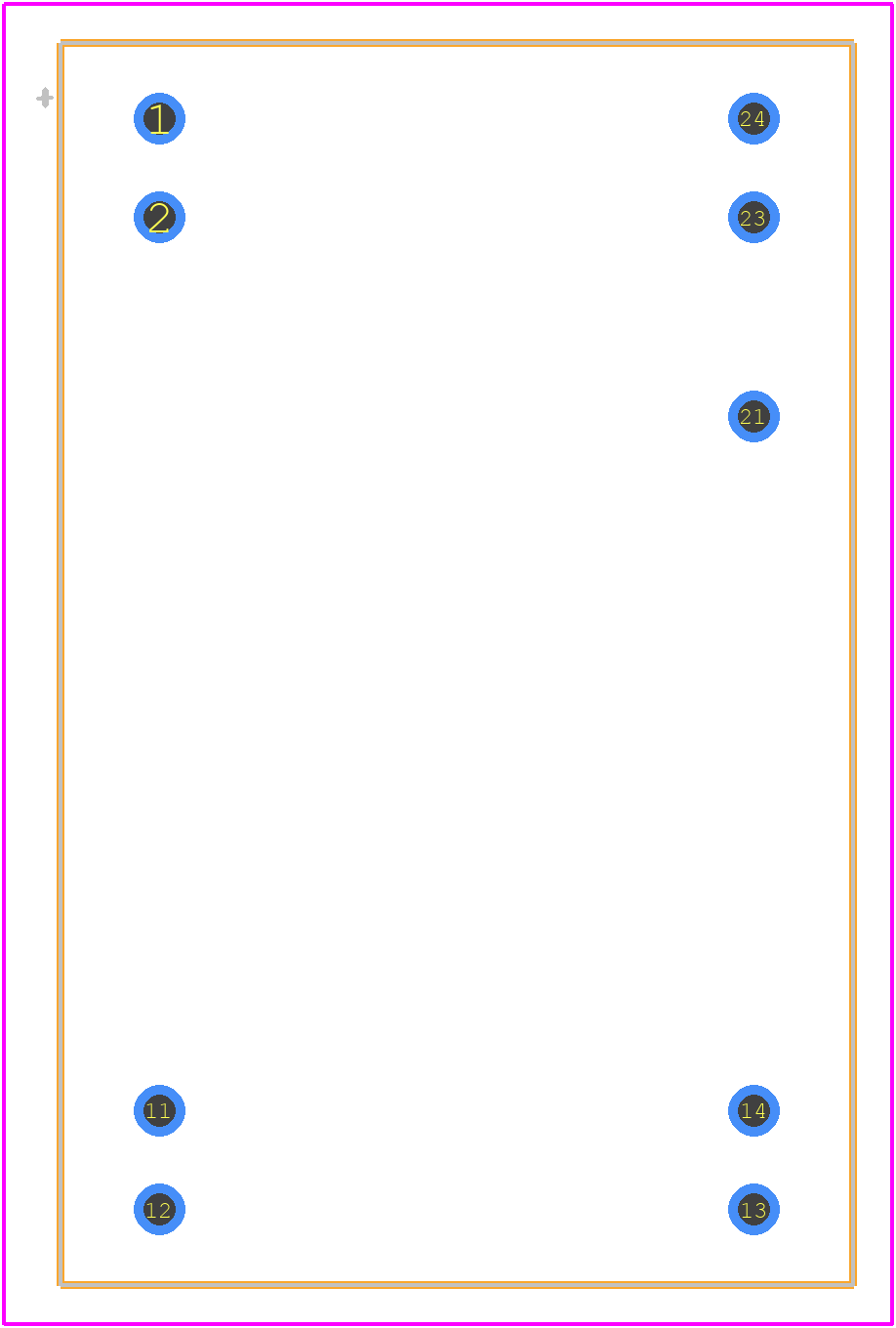 LDD-1500L - Mean Well PCB footprint - Other - Other - LDD-1500L-2