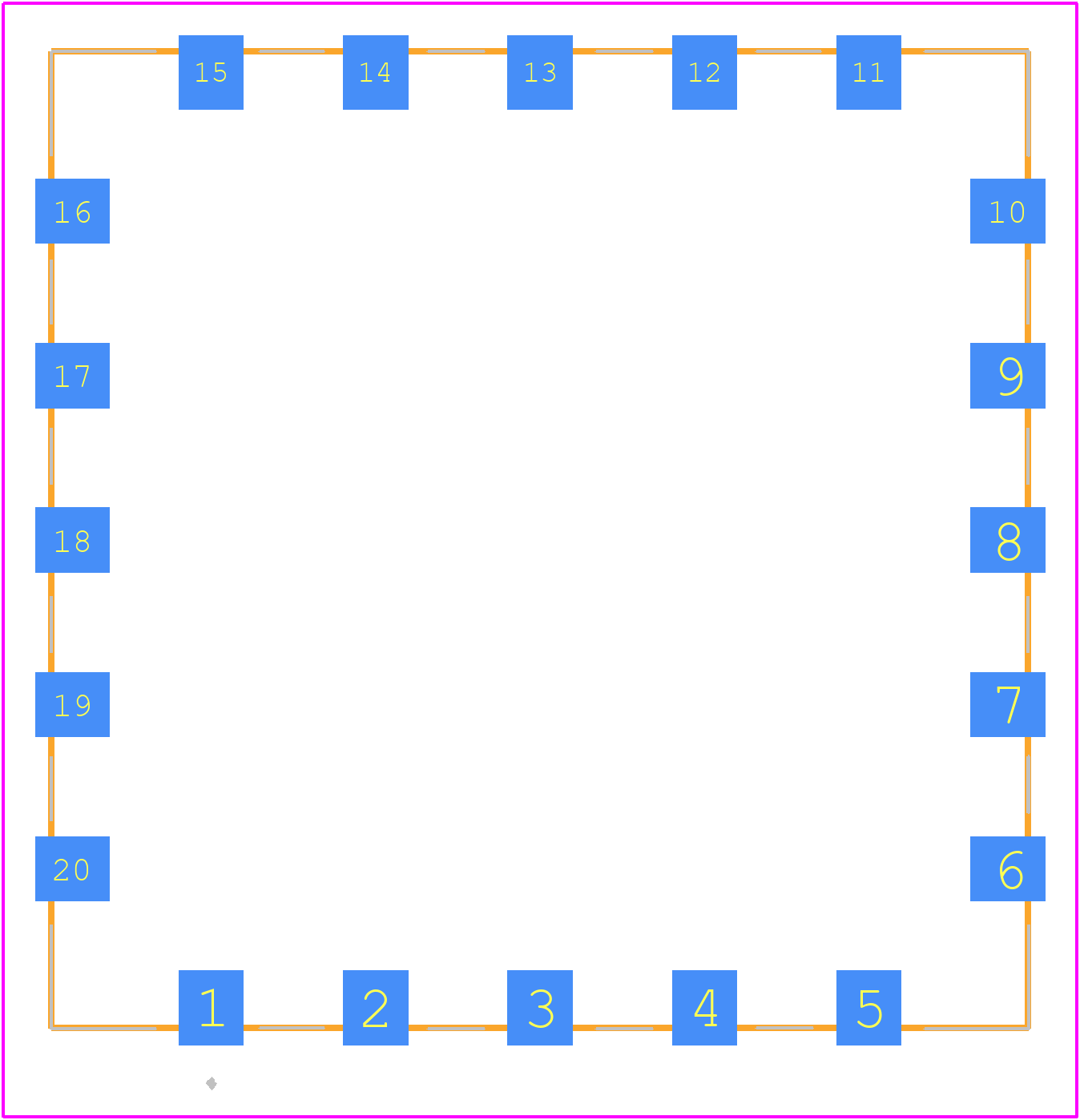 BPF-E16+ - Mini-Circuits PCB footprint - Other - Other - BPF-E16+-3