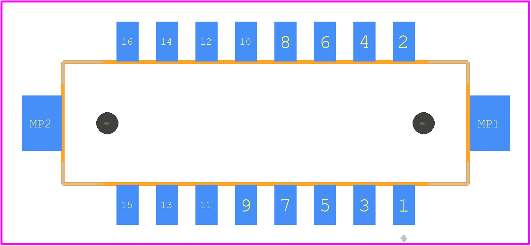 DF11G-16DP-2V(50) - Hirose PCB footprint - Other - Other - DF11G-16DP-2V(50)-1