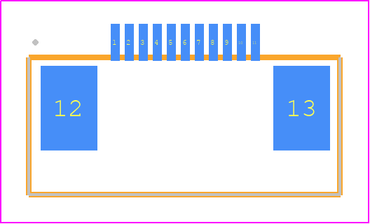X05B20U11T - XKB Connectivity PCB footprint - Other - Other - X05B20Y11T