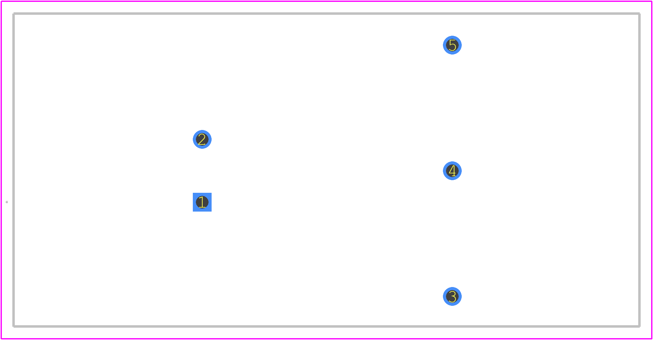 DLW05B-05 - Mean Well PCB footprint - Other - Other - DLW05B-05-2
