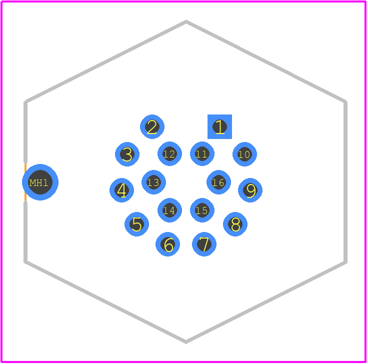 1436819 - Phoenix Contact PCB footprint - Other - Other - 1436819
