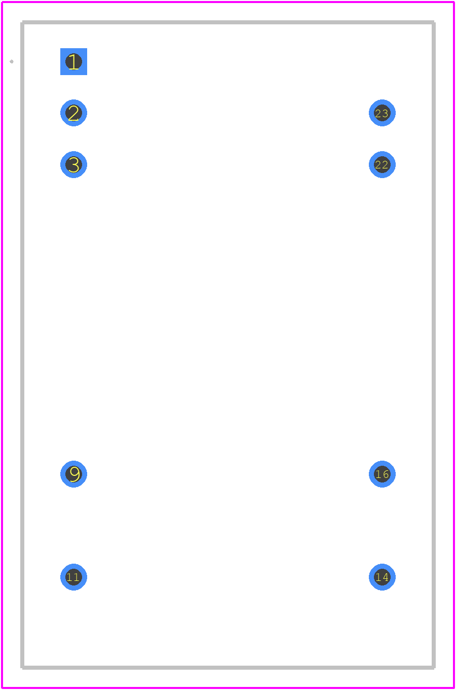 SCW12B-05 - Mean Well PCB footprint - Other - Other - SCW12B-05-1
