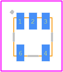 TC4-1W-7ALN+ - Mini-Circuits PCB footprint - Other - Other - TC4-1W-7ALN+-1