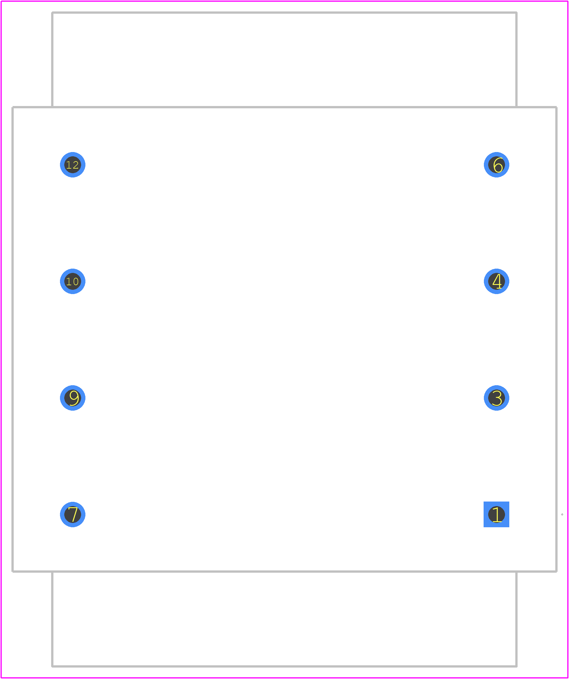14A-20-12 - Bel PCB footprint - Other - Other - 14A-20-12-2