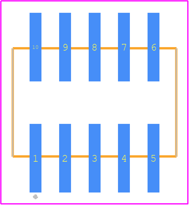 G6H-2F-DC48 - OMRON Electronics PCB footprint - Other - Other - G6H-2F-DC48-2