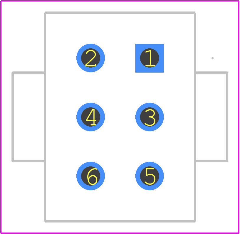 1-207158-1 - TE Connectivity PCB footprint - Other - Other - 1-207158-1-3
