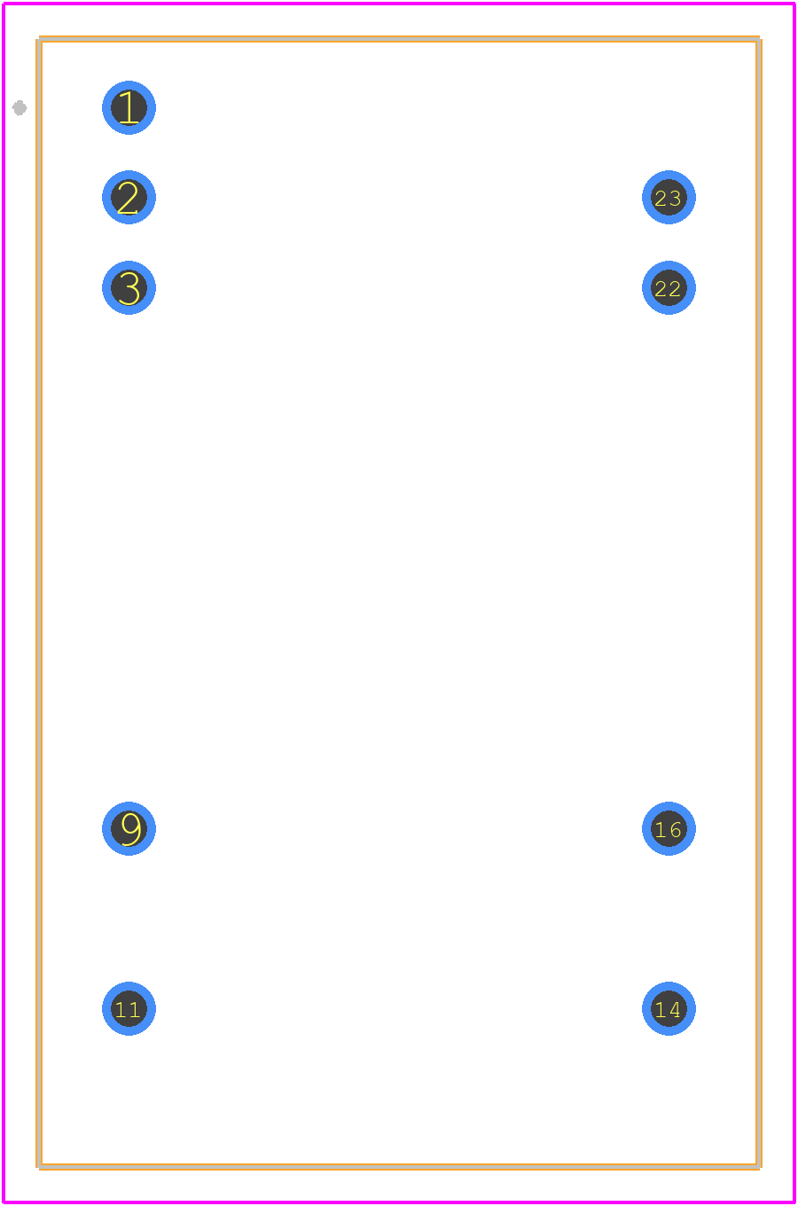 DCW12A-05 - Mean Well PCB footprint - Other - Other - DCW12A-05-2