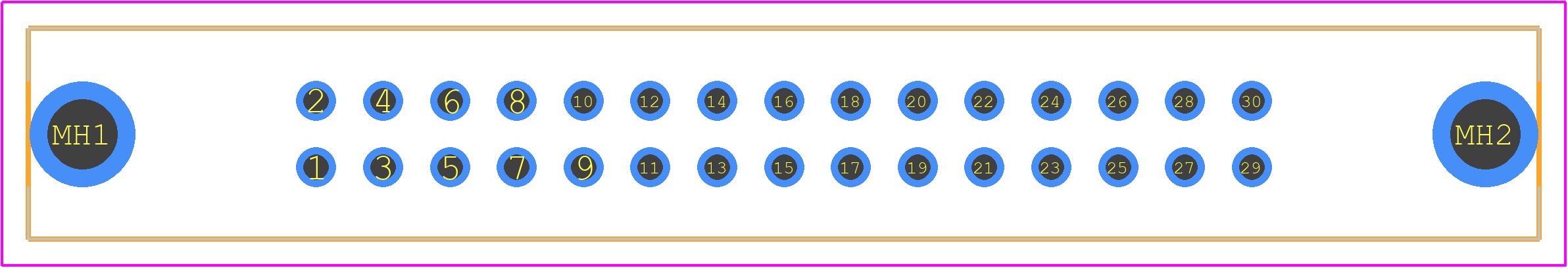 5102153-7 - TE Connectivity PCB footprint - Other - Other - 5102153-7-2