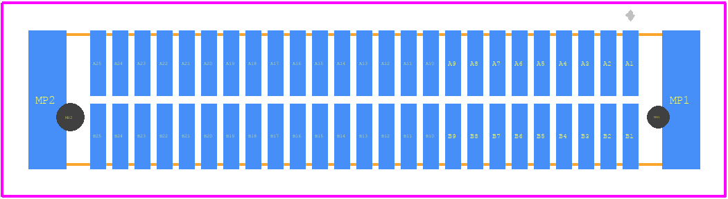 294006 - TE Connectivity PCB footprint - Other - Other - 294006-2