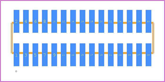 FTMH-115-02-H-DV - SAMTEC PCB footprint - Other - Other - FTMH-115-02-XX-DV
