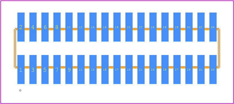 FTMH-117-02-L-DV - SAMTEC PCB footprint - Other - Other - FTMH-117-02-XX-DV
