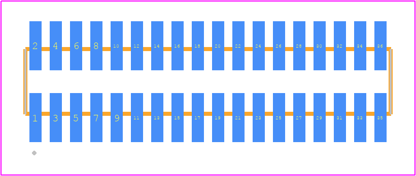 FTMH-118-02-G-DV - SAMTEC PCB footprint - Other - Other - FTMH-118-02-XX-DV