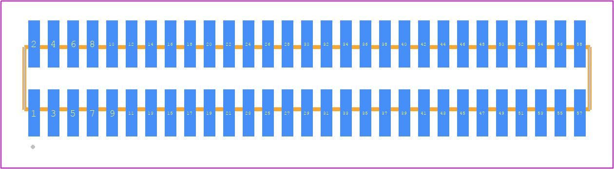 FTMH-129-02-L-DV - SAMTEC PCB footprint - Other - Other - FTMH-129-02-XX-DV