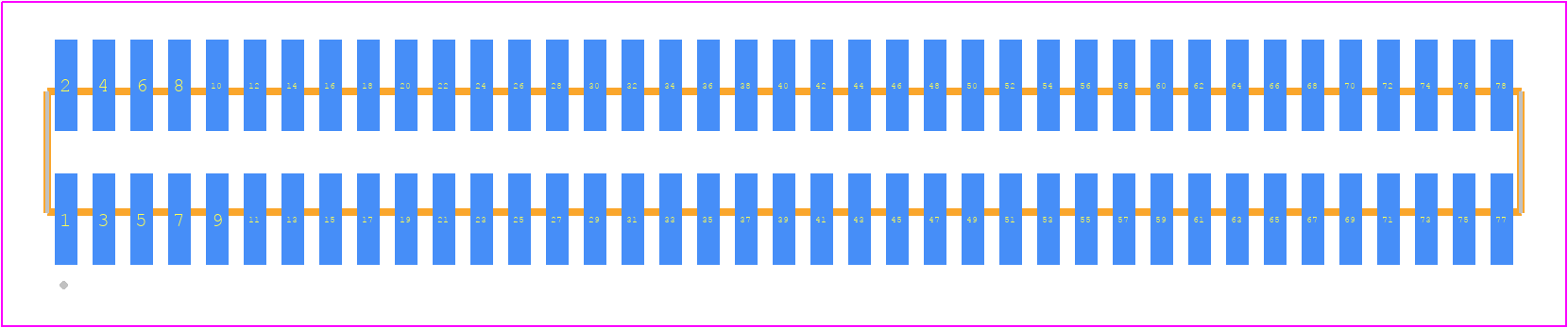 FTMH-139-02-L-DV - SAMTEC PCB footprint - Other - Other - FTMH-139-02-XX-DV
