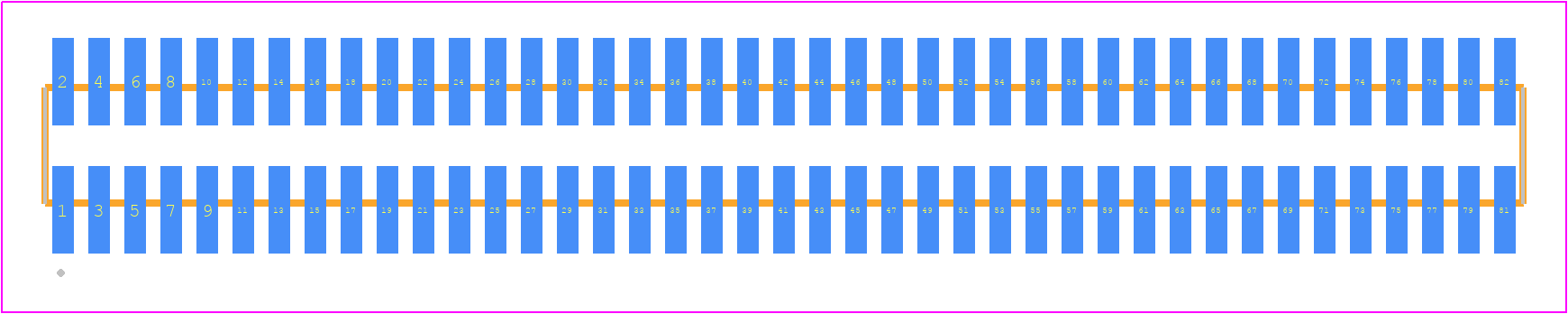 FTMH-141-02-FM-DV - SAMTEC PCB footprint - Other - Other - FTMH-141-02-XX-DV
