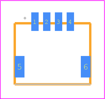 T1M-04-T-SH-L - SAMTEC PCB footprint - Other - Other - T1M-04-X-SH-L