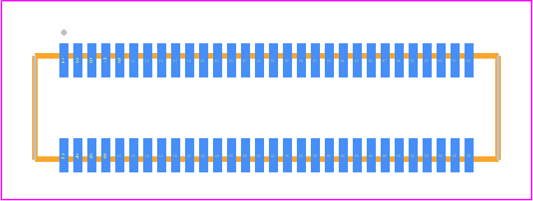 ST5-30-2.00-L-D-P-TR - SAMTEC PCB footprint - Other - Other - ST5-30-XXXX-L-D-P-TR